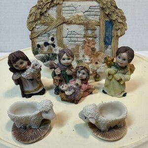 1990’s Miniature Nativity Tea Set